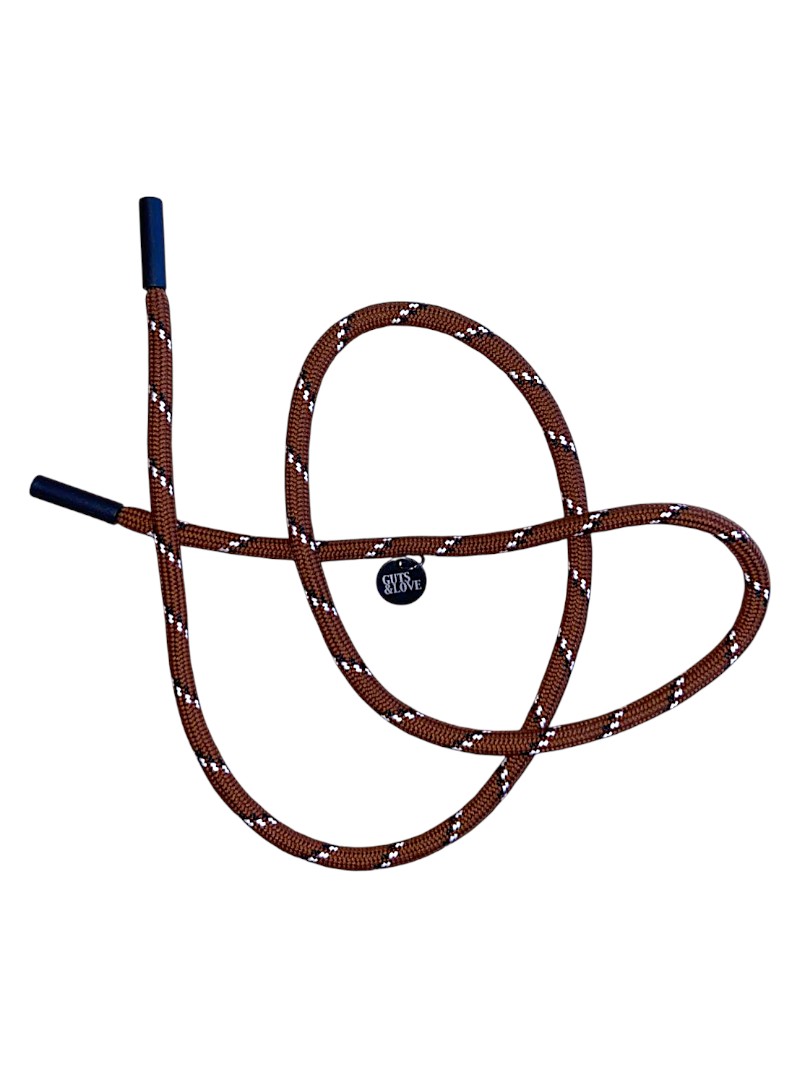 guts and love girl scout belt 115 brown