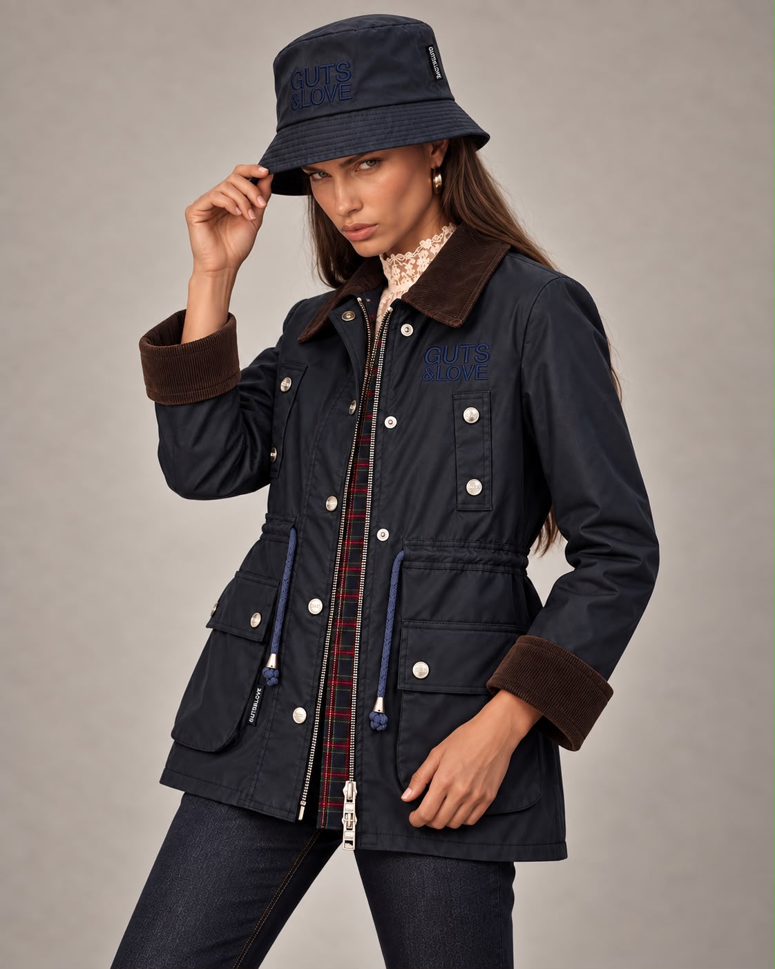 BLOCKLEY JACKET NAVY MODELO