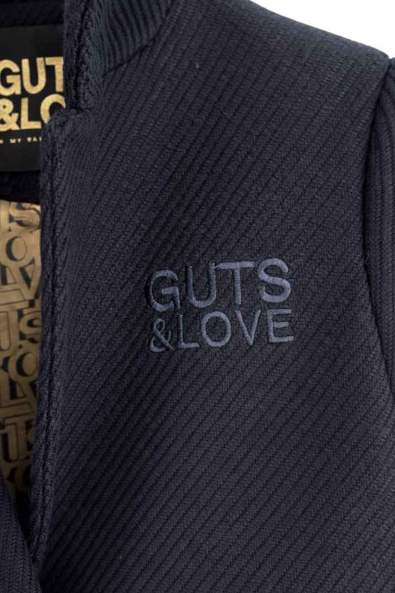 fw25 guts and love cockney coat navy 3