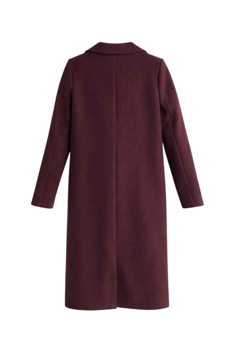fw25 guts and love cockney coat wine 2