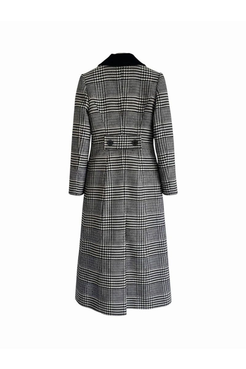 fw25 guts and love duellist coat tartan 1