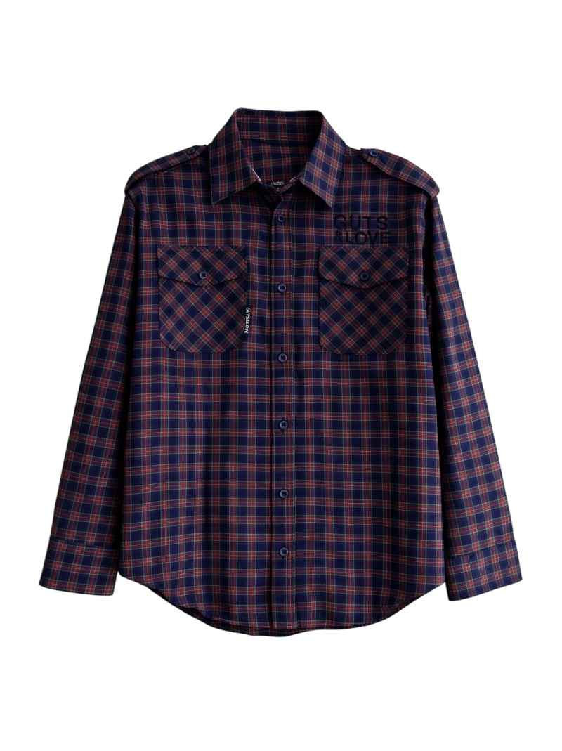 fw25 guts and love royal stewart shirt