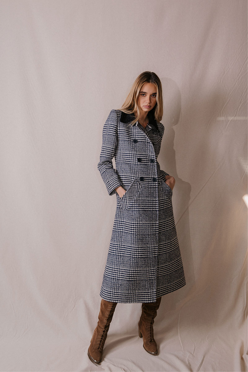 guts and love duellist coat tartan