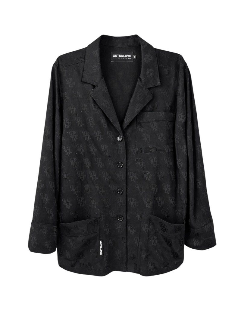ss26 guts and love noir resort camisa