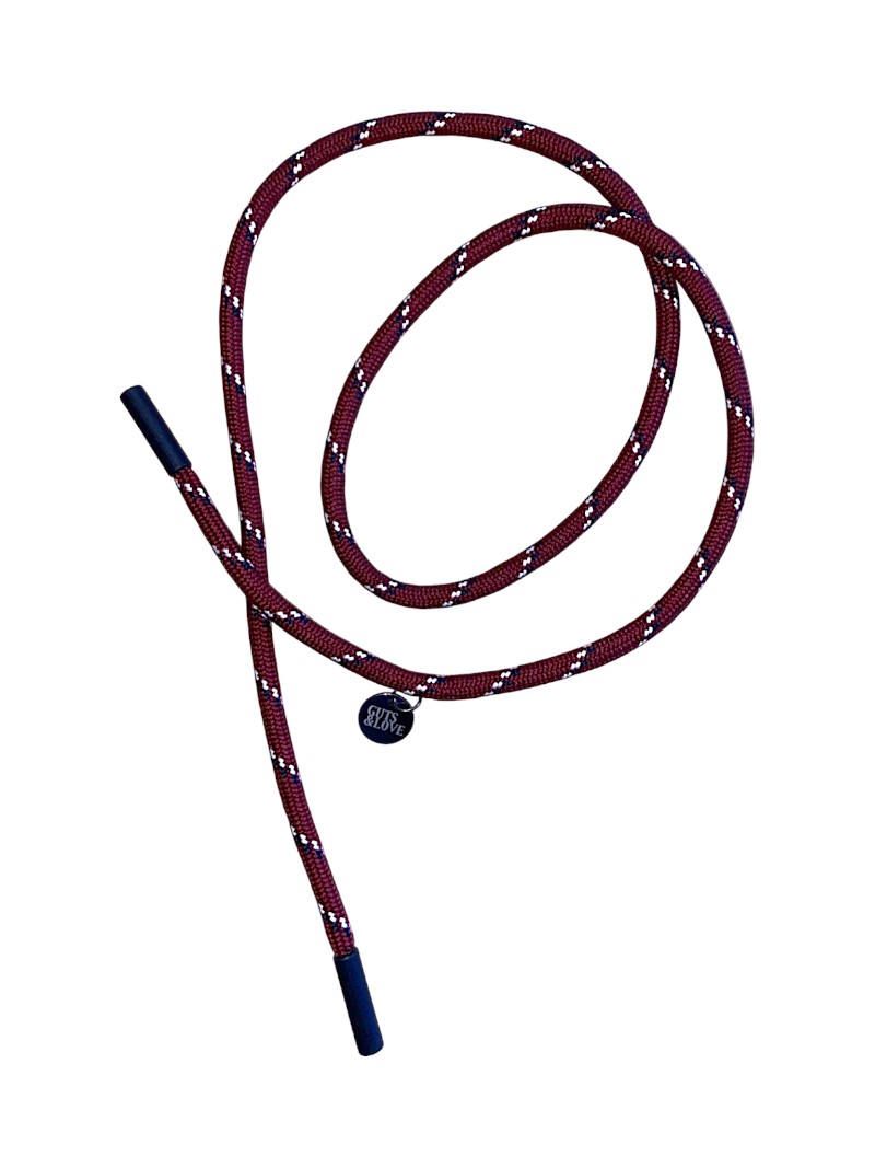 guts and love girl scout belt 160 burgundy