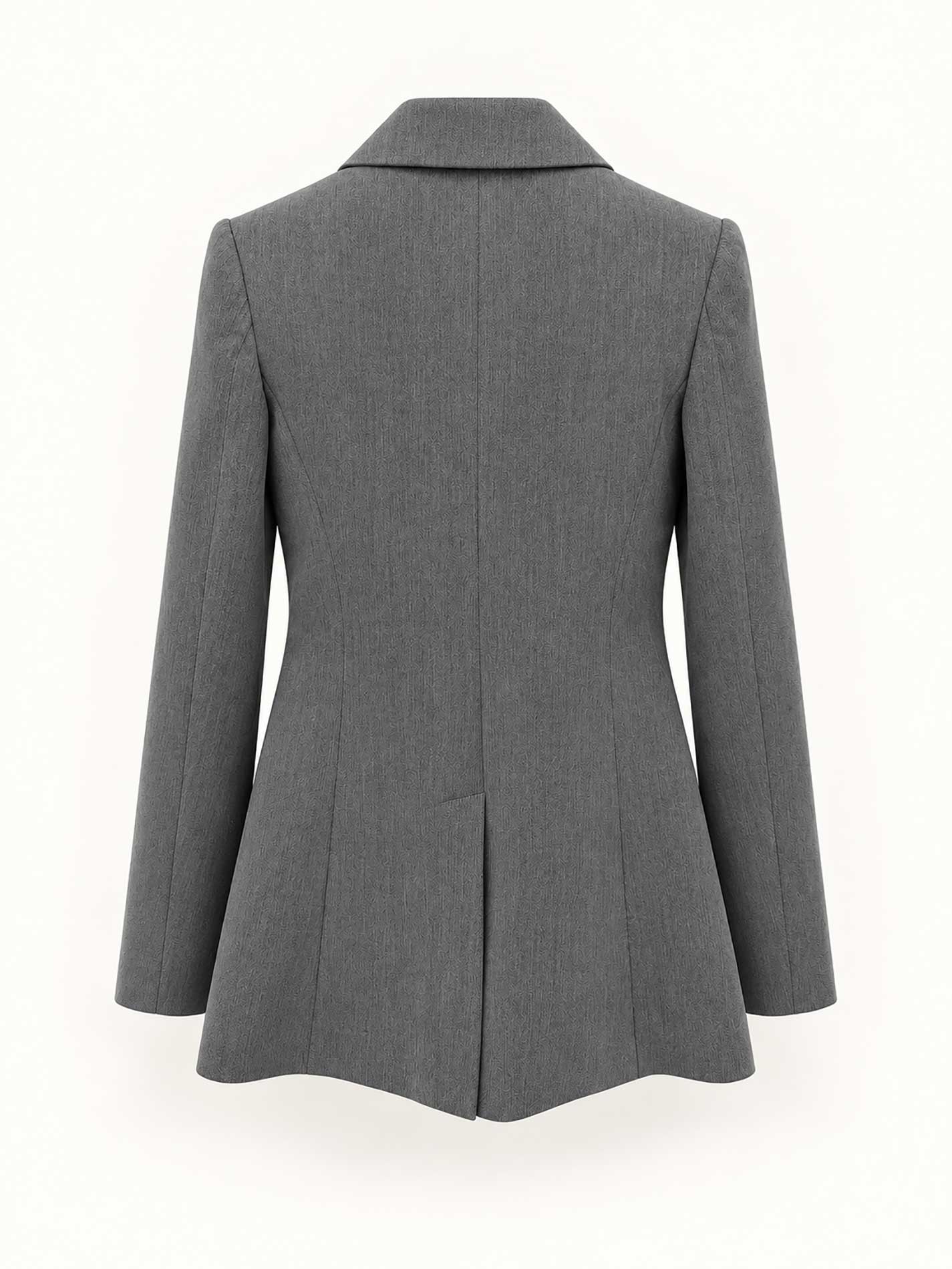 BLAZER GREY BACK