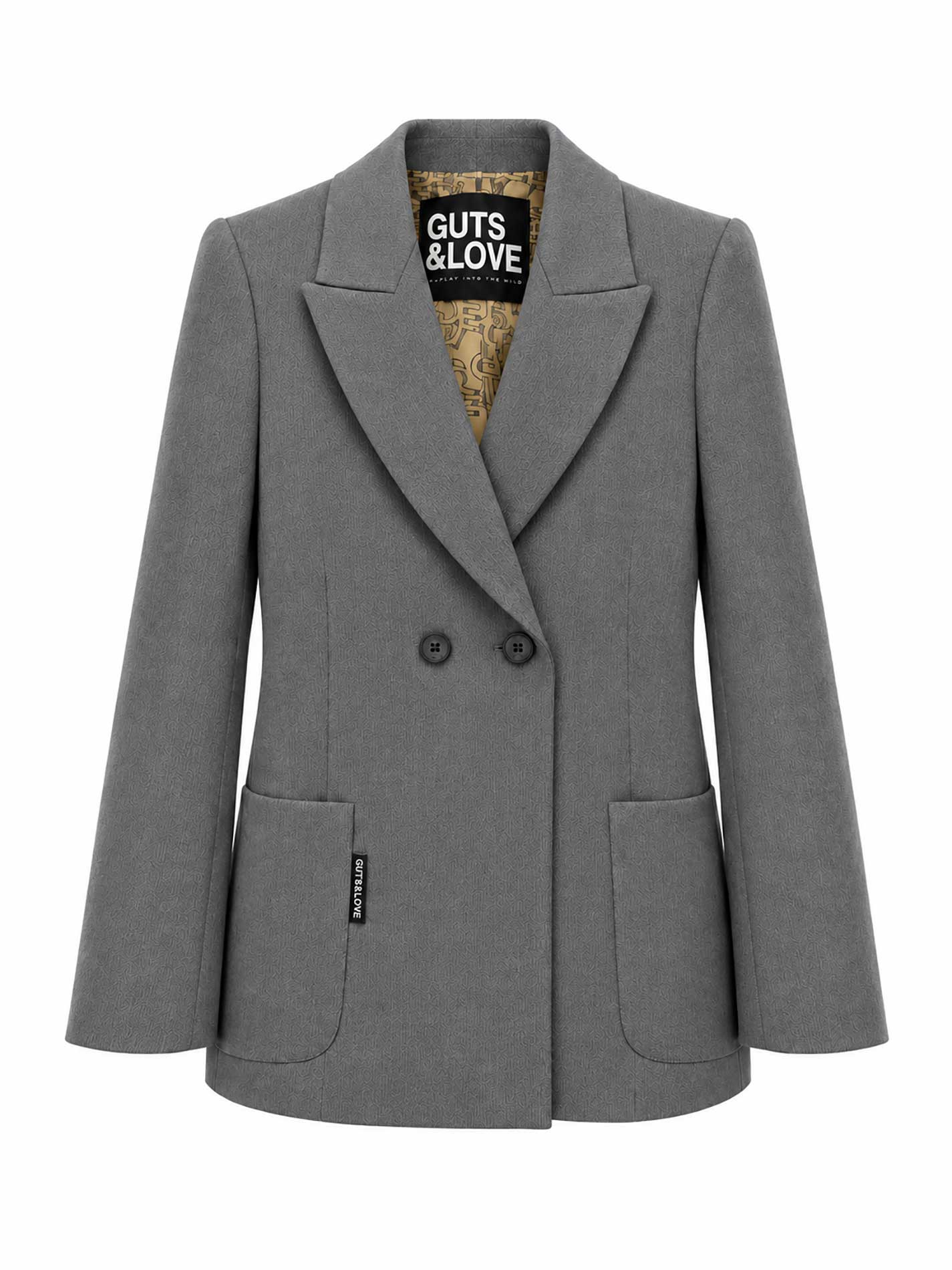 BLAZER GREY FRONT