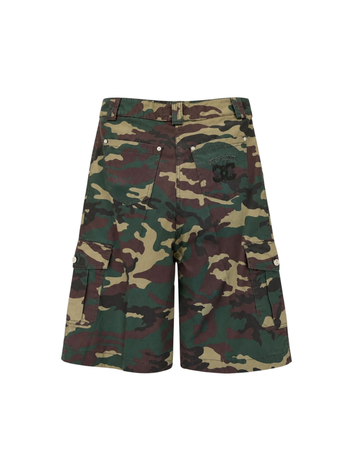 CAMO BERMUDA BACK